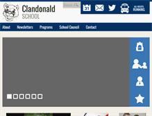 Tablet Screenshot of clandonald.btps.ca